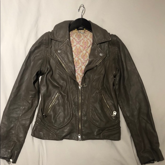 Doma Jackets & Blazers - Convertible Leather Jacket